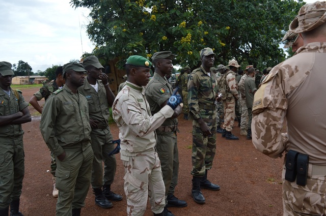Malian soldiers