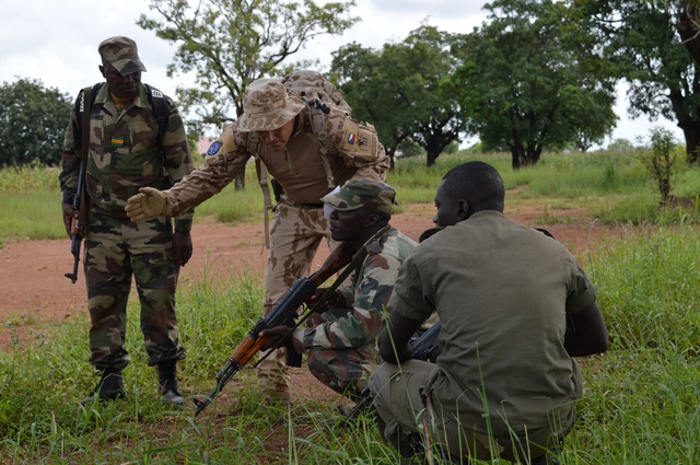 Training of Malian personnel in Sikasso