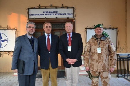 Deputy Schneider, NATO representative Jochems, Deputy Picek, MG Zizka  