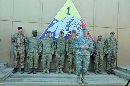 General Dempsey opens the ceremony