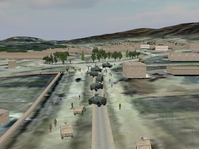 Vojáci se na nasazení v afghánském Lógaru připravovali i na počítačích