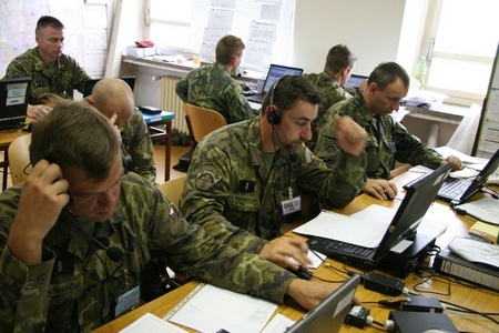 Computer Assisted Exercise of the 43rd Airborne Battalion