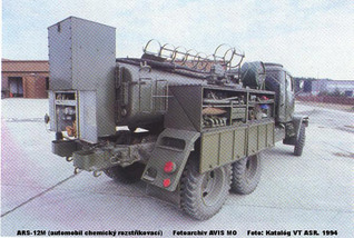 NBC Decontamination Spray Vehicle ARS-12M