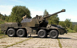Self-propelled Gun Howitzer 152 mm type 77