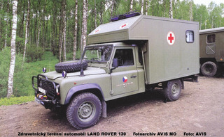 Medical Off-road Vehicle LAND ROVER 130