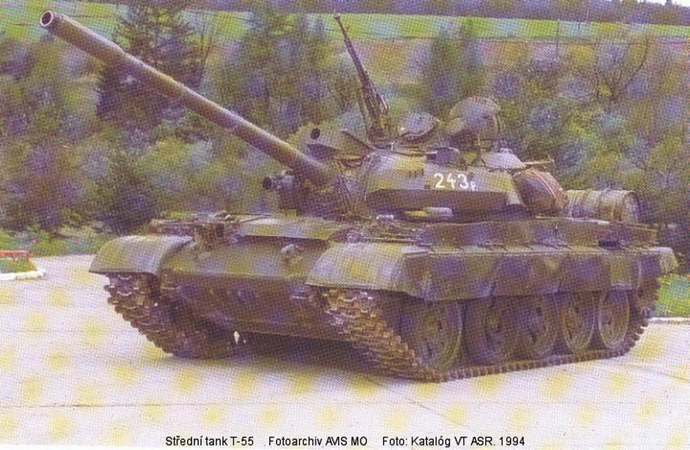 History: Tank T-55/54