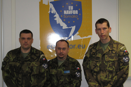 Warrant Officer Volny, Lt Col Peter, Lt Col Podoba