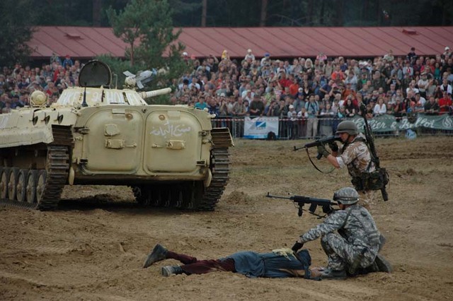 End of a combat demonstration of Active Reserve of ACR