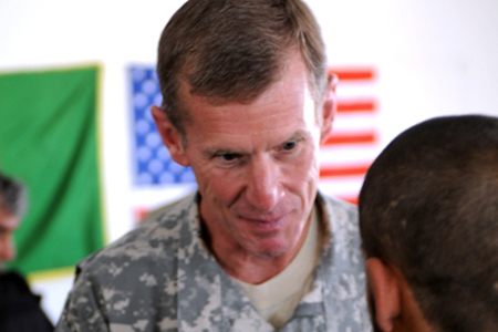 ISAF commander patrols with Czech PRT 2