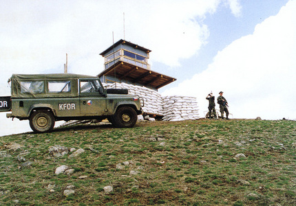 Czechs in KFOR, 2000