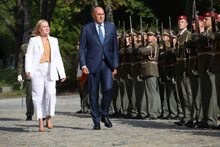 Defence Minister Jana Černochová met with Italian Defence Minister Guido Crosetto