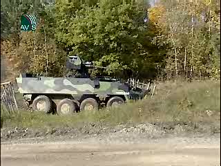 Wheeled Armoured Personnel Carrier Pandur II 8x8