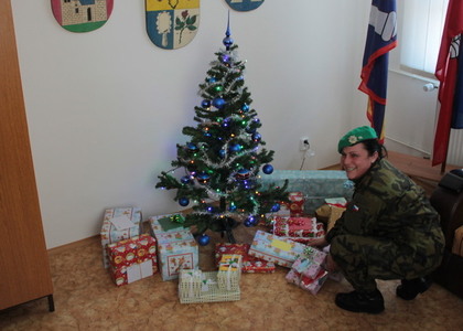 Dělostřelci o Vánocích pomáhali plnit sny dětem z dětských domovů