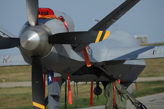 Americký MQ-9 může působit na cíle ve dne i v noci 