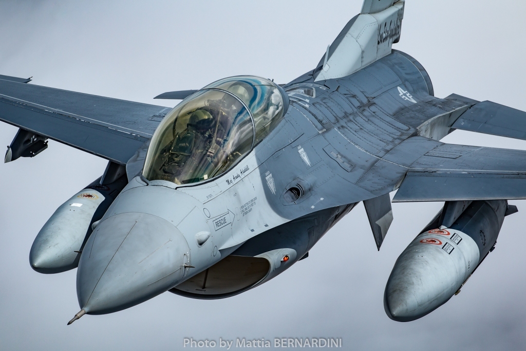  Celkem 7 strojů F-16 Texaské národní gardy se zapojilo do Sky Avenger 2018 