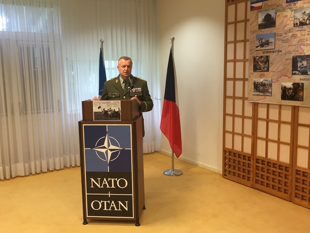 Generálporučík Miroslav Žižka, vojenský představitel ČR ve Vojenském výboru NATO