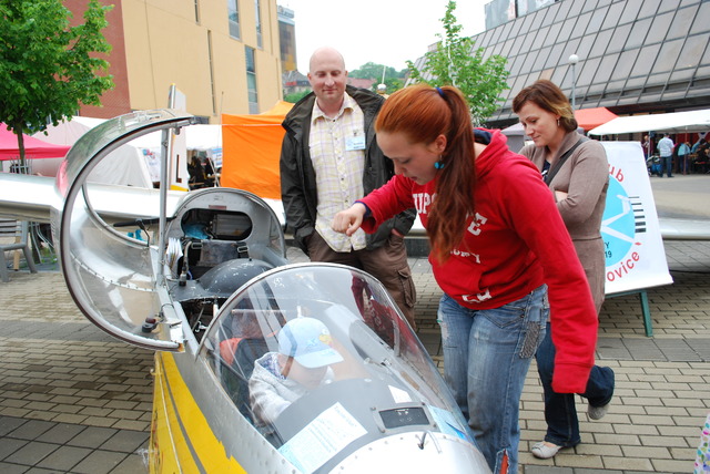 Na programu se podílel i Hodkovický Aeroklub.