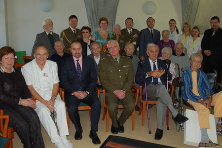 Den veteránů v Léčebně dlouhodobě nemocných Vojenské nemocnice Olomouc