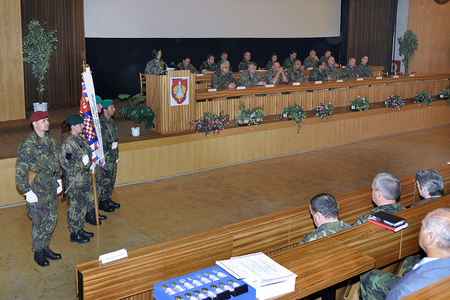 Již pojedenácté si připomenuli Den ozbrojených sil ČR také vyškovští