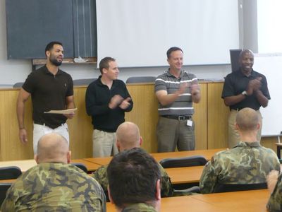 Kurz C-IED Attack the Network s americkými lektory poprvé v Bechyni