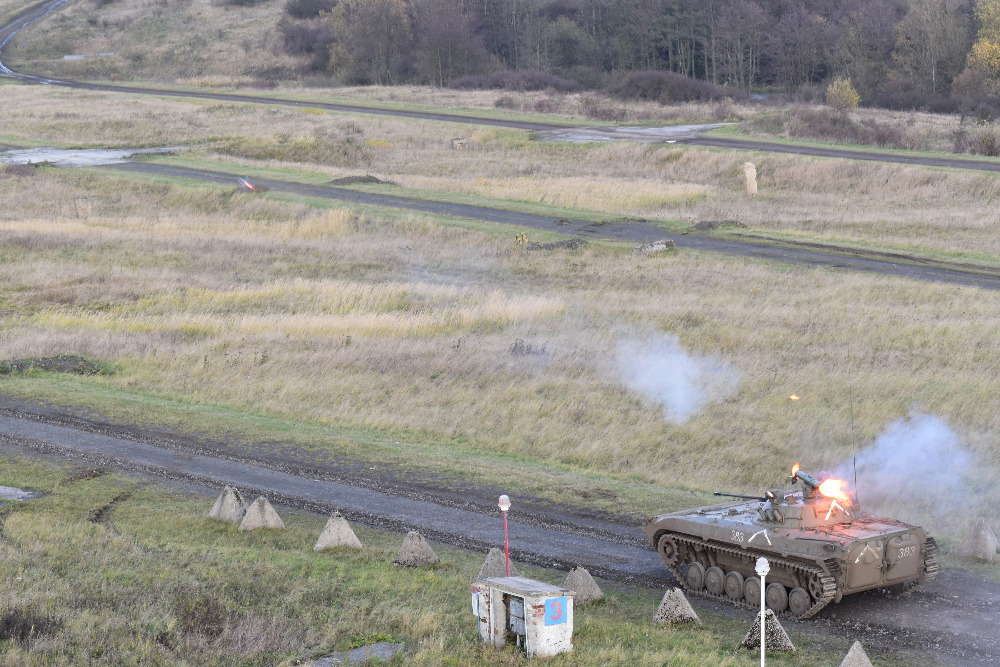  Střelby mechanizované roty z BVP-2