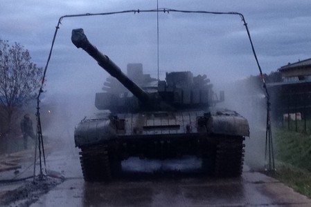  Úplná dekontaminace tankové čety