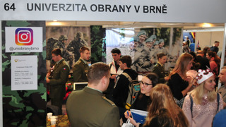 Ilustrační obrázek ke článkuUniverzita obrany se představila na veletrhu Gaudeamus