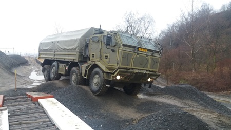 Podvozek Tatry si poradí téměř s každým terénem