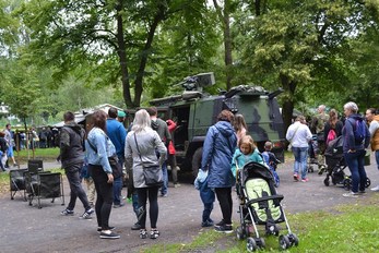 Vojenská technika přilákala spousty návštěvníků
