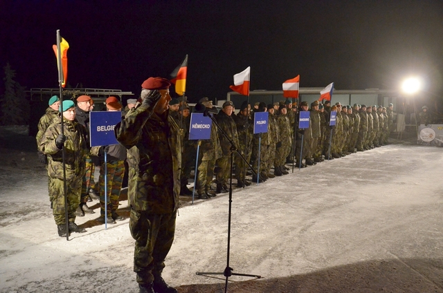Slavnostní zahájení Winter survivalu 2014