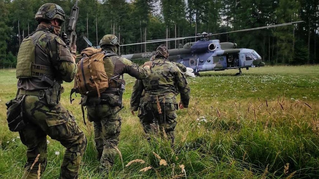 Vojáci cvičili záchranu pilota, letos bylo poprvé v rámci cvičení Ample Strike II/Odolné nebe aktivováno ANCC