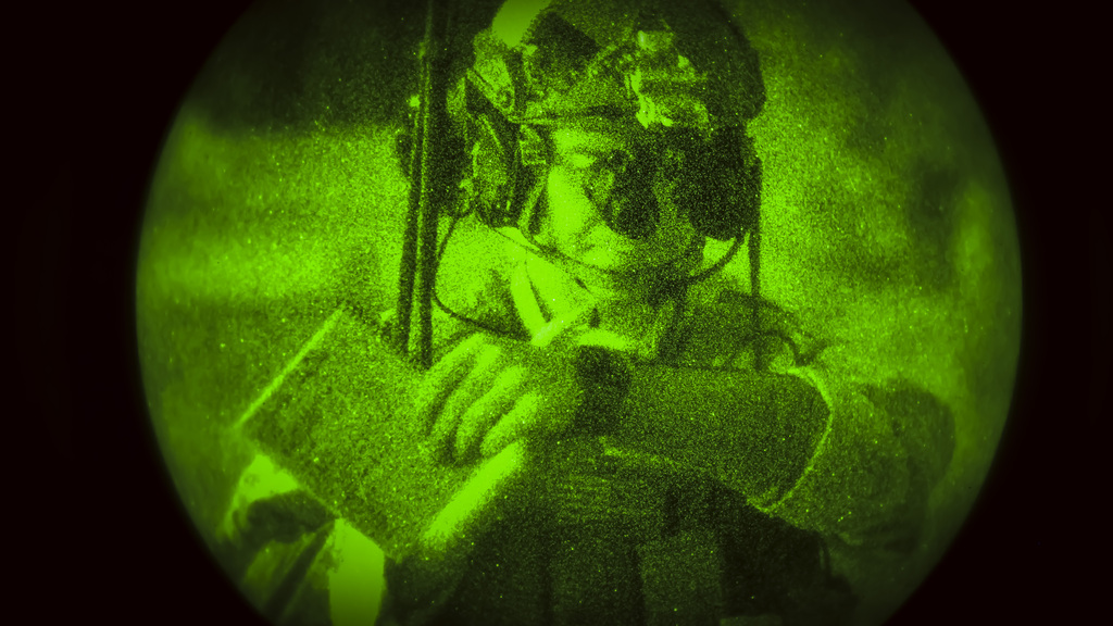 Noční výcvik JTAC