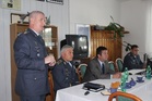  Při úvodní prezentaci s veliteli 26. pluku, Vzdušných sil a CRC