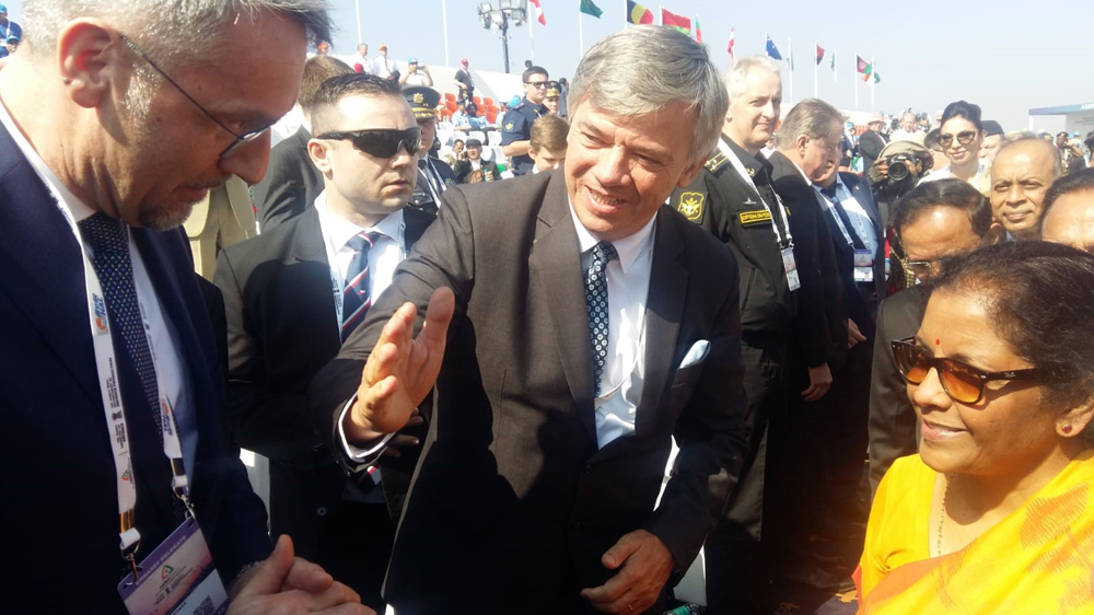 Minister Lubomír Metnar visited India to attend the largest defence exhibition in the world