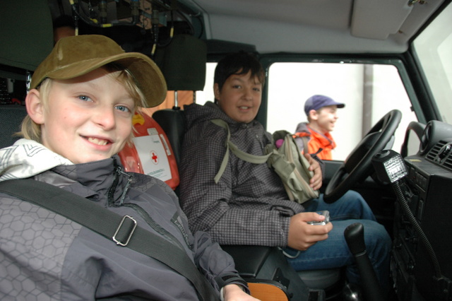 O vojenskou techniku byl velký zájem