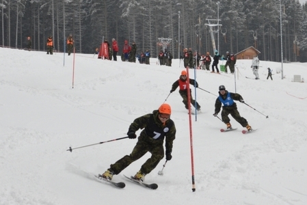 Na sjezdovce Ski arény Vrbno pod Pradědem