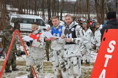 Na slalom bezprostředně navazoval orientační běh