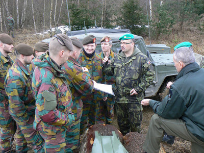 Belgians occupy south Bohemian military training area