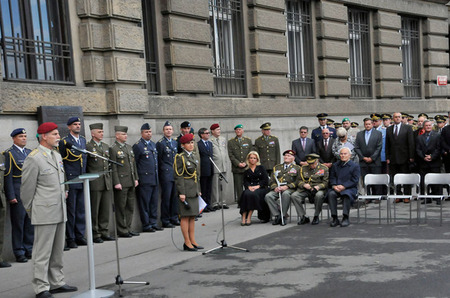 Úvodní projev patřil současnému náčelníkovi Generálního štábu AČR armádnímu generálovi Petru Pavlovi