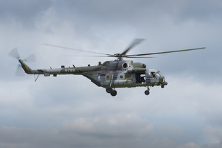 Vrtulník Mi-171ŠM je ve výzbroji 222. vrtulníkové letky 22. základny vrtulníkového letectva 