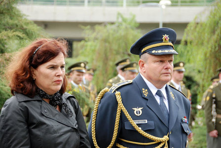 Iveta Hlásecká a generál Tesařík