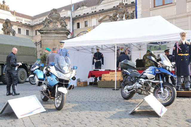 ... nechybí ani expozice vojáků Hradní stráže