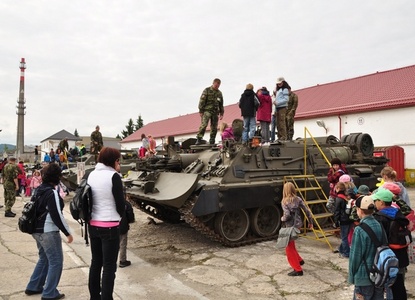 Klatovská posádka hostila veřejnost
