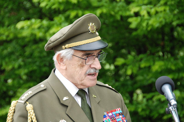 Plukovník Antonín Šticha (Československý svaz bojovníků za svobodu) připomněl historický vývoj bojů
