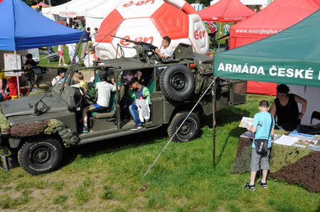 Stánek Armády České republiky měl co nabídnout