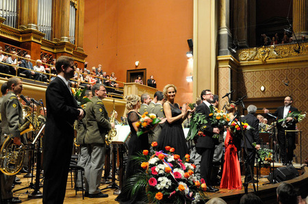 Slavnostní koncert Ústřední hudby AČR uzavřel oslavy Dne válečných veteránů