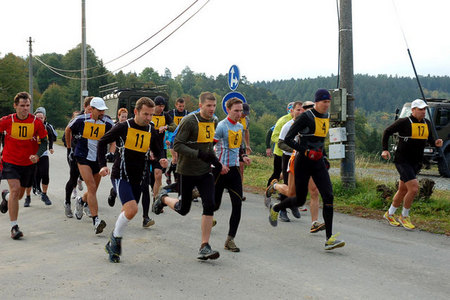 Poslední kolo 3. ročníku Běžecké ligy 2012 -  start v Náměšti na Hané