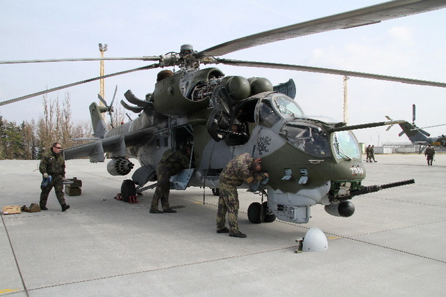 Vrtulník Mi-24V