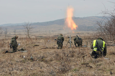 Žatečtí vojáci obsadili výcvikový prostor v Doupovských horách