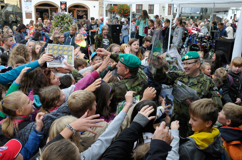 Obrovský zájem byl o propagační předměty